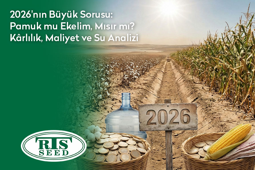 2026'nın Büyük Sorusu: Pamuk mu Ekelim, Mısır mı? Kârlılık, Maliyet ve Su Analizi