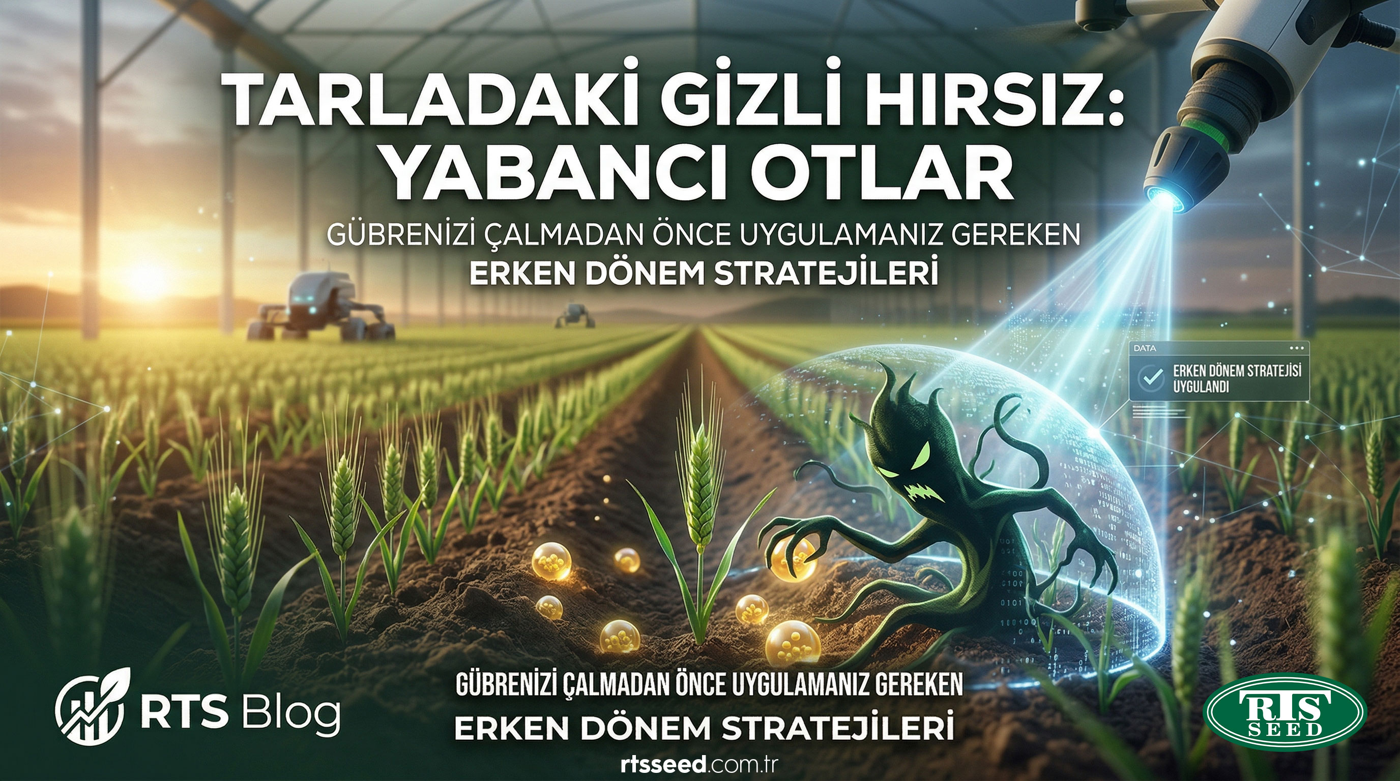 Tarladaki Gizli Hırsız: Yabancı Otlar Gübrenizi Çalmadan Önce Uygulamanız Gereken Erken Dönem Stratejileri