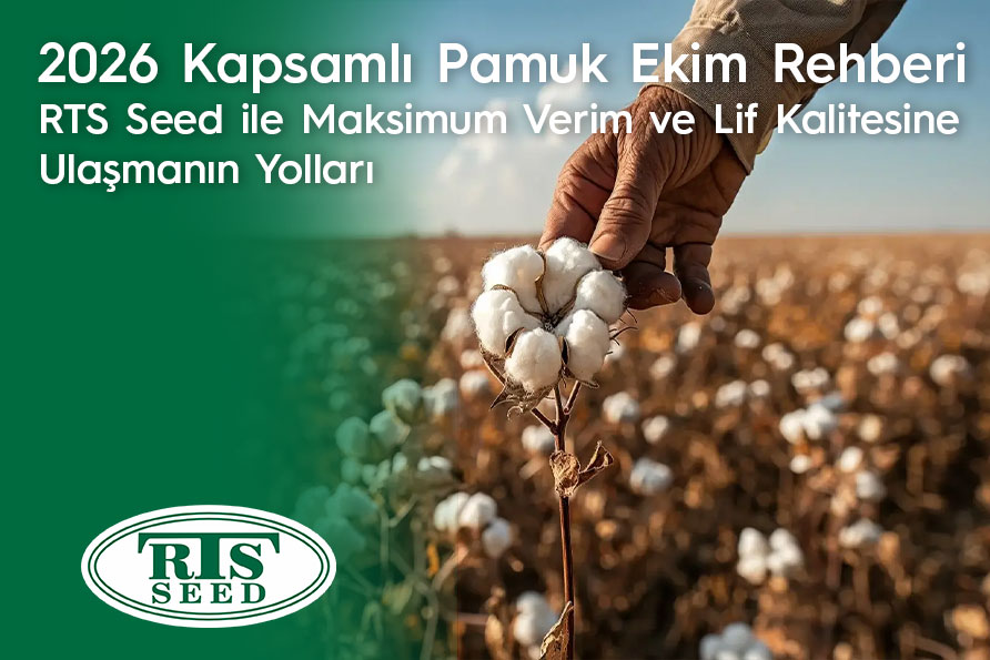 2026 Kapsamlı Pamuk Ekim Rehberi: RTS Seed ile Maksimum Verim ve Lif Kalitesine Ulaşmanın Yolları